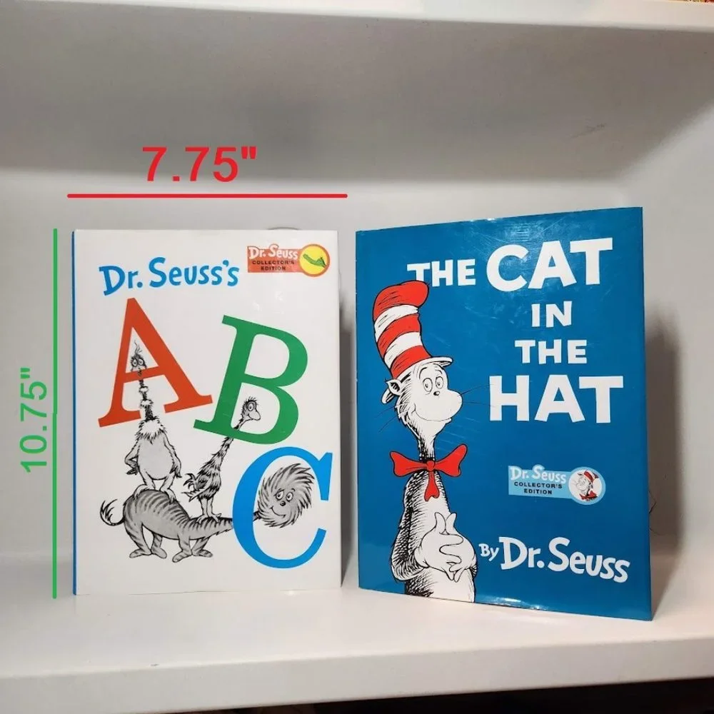 Dr. Seuss Book Bundle Children's books Cat in the Hat NEW COLLECTORS EDITION Ca